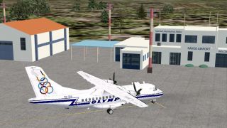 Screenshot 2 — Naxos Airport Scenery