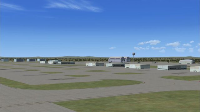 Screenshot 1 — Fairchild Air Force Base Scenery