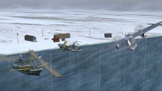 Screenshot 3 — Ice Station Gold Coin Scenery