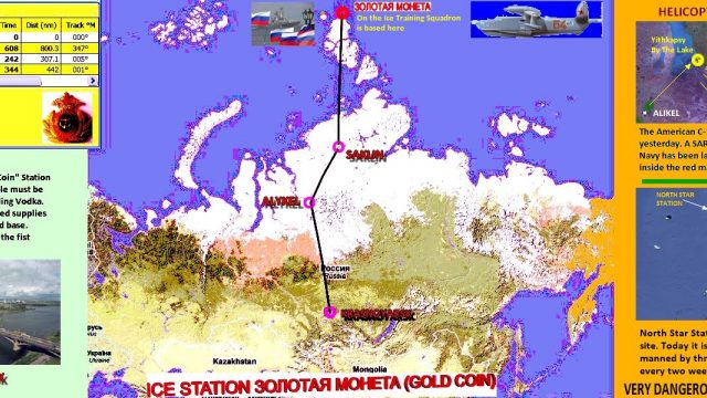 Screenshot 1 — Ice Station Gold Coin Scenery