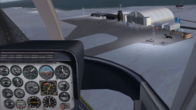 Screenshot 1 — Longyear Airport Scenery