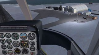 Screenshot 1 — Longyear Airport Scenery