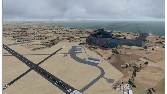 Screenshot 1 — West Freugh Airfield Scenery