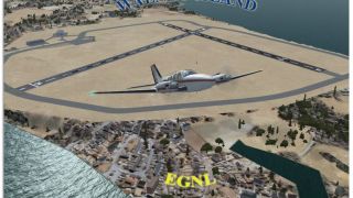 Screenshot 1 — Walney Island Airport Scenery