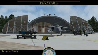 Screenshot 1 — RAF Marham Scenery