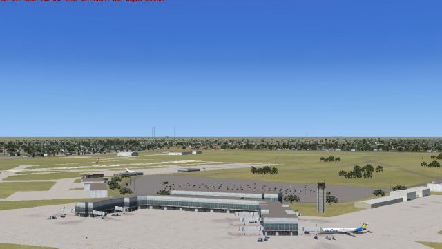 Screenshot 1 — Wichita Mid-Continent Airport Scenery