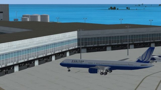 Screenshot 1 — Cyril E. King Airport Scenery