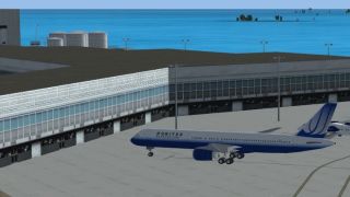 Screenshot 1 — Cyril E. King Airport Scenery