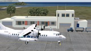 Screenshot 3 — Astypalaia Airport Scenery