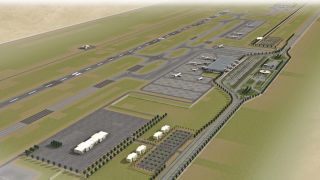 Screenshot 2 — Blaise Diagne International Airport Scenery