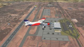 Screenshot 4 — Blaise Diagne International Airport Scenery