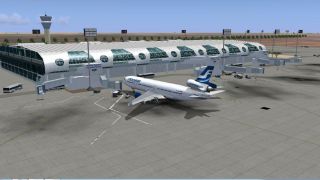 Screenshot 6 — Blaise Diagne International Airport Scenery