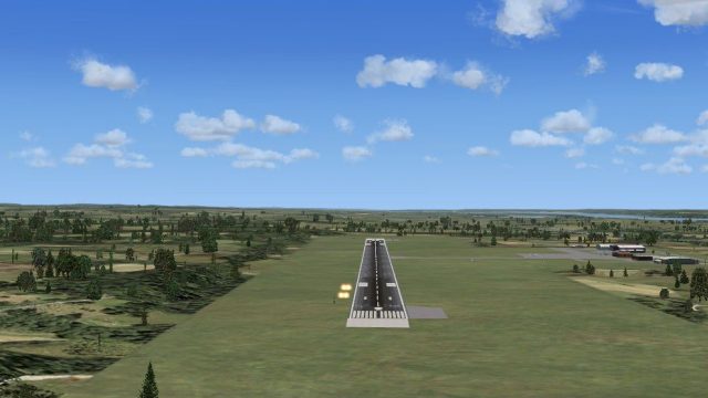 Screenshot 1 — Gatineau Airport Scenery