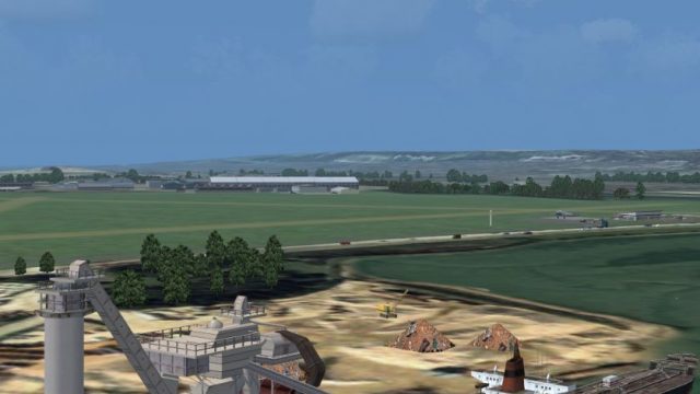 Screenshot 1 — Portsmouth Airport Scenery