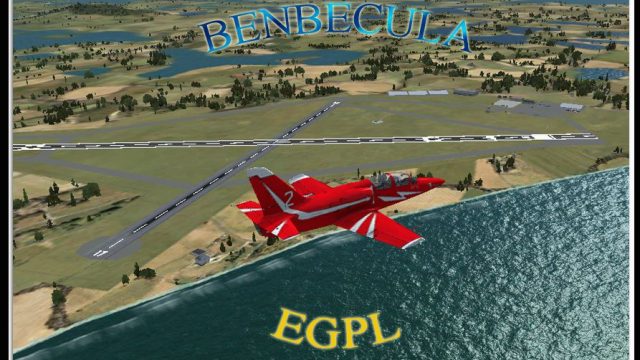 Screenshot 1 — Benbecula Airport Scenery