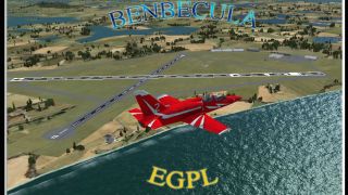 Screenshot 1 — Benbecula Airport Scenery