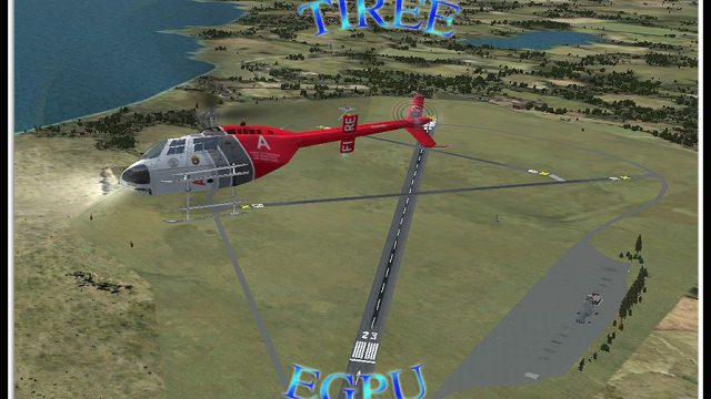 Screenshot 1 — Tiree Airport Scenery