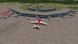 Screenshot 1 — Jose Maria Cordova Airport Scenery