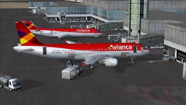 Screenshot 1 — Ernesto Cortissoz Airport Scenery