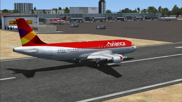 Screenshot 1 — Rafael Nunez International Airport Scenery Update