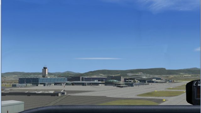 Screenshot 1 — Basel-Mulhouse-Freiburg Preview Scenery