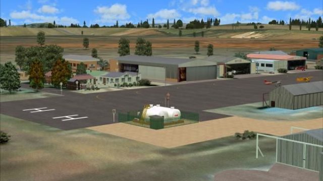 Screenshot 1 — New Tempe Airport Scenery