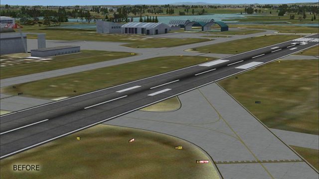 Screenshot 1 — Auckland International Airport Scenery