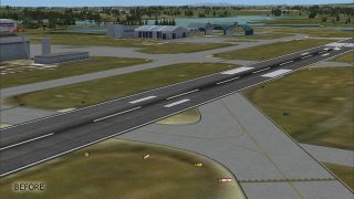 Screenshot 1 — Auckland International Airport Scenery