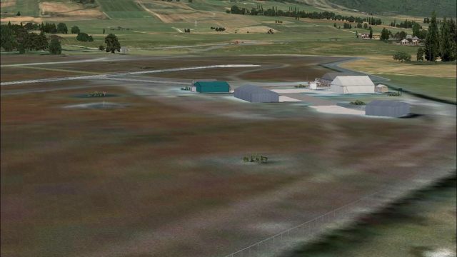 Screenshot 1 — Harrismith Airfield Scenery