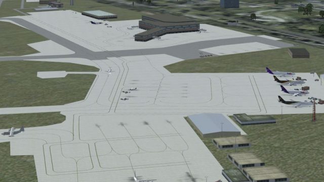 Screenshot 1 — Harrisburg International Airport Scenery