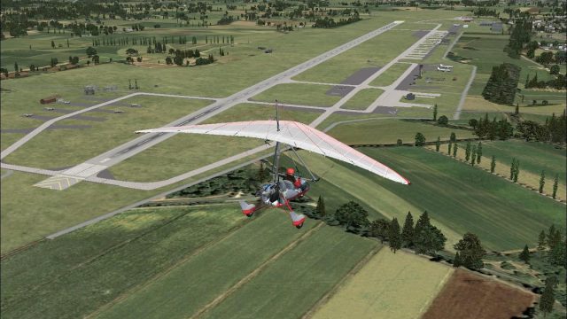 Screenshot 1 — Smolensk North Airport Scenery