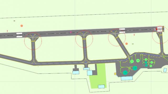 Screenshot 1 — Guernsey Airport Scenery