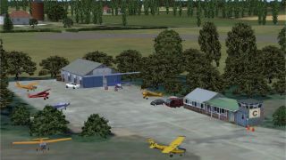 Screenshot 1 — Alfs UK Airfields Volume 19 Scenery