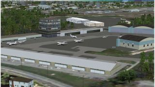 Screenshot 2 — Teterboro Airport Scenery