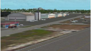 Screenshot 9 — Teterboro Airport Scenery