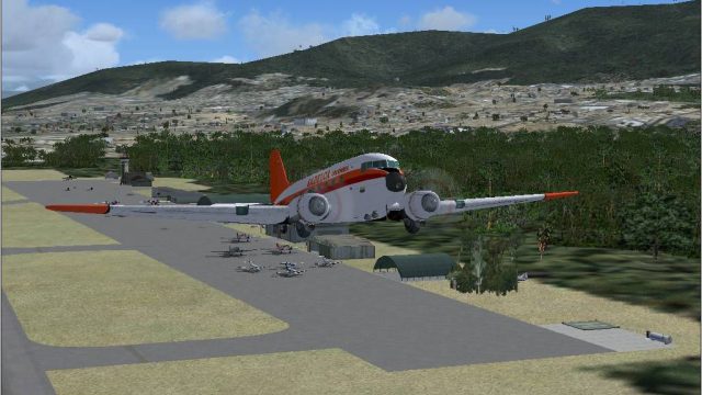 Screenshot 1 — La Vanguardia Airport Scenery
