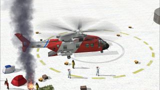 Screenshot 1 — Antarctica Search And Rescue Testing Scenery