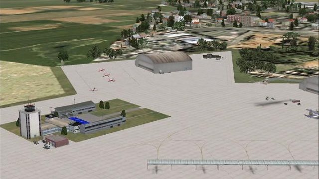 Screenshot 1 — Langebaanweg AFB Scenery