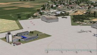 Screenshot 1 — Langebaanweg AFB Scenery