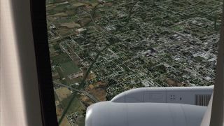 Screenshot 1 — Wing Views for the Project Opensky Boeing 757-200