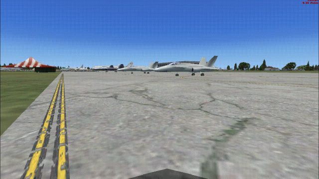 Screenshot 1 — Wings & Wheels Airshow Scenery