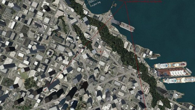 Screenshot 1 — Vancouver Extras Scenery
