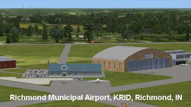 Screenshot 1 — Richmond Municipal Airport Scenery