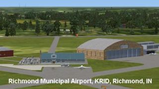 Screenshot 1 — Richmond Municipal Airport Scenery