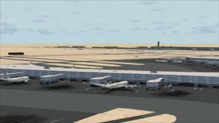 Screenshot 6 — Abu Dhabi International Airport Scenery