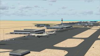 Screenshot 11 — Abu Dhabi International Airport Scenery