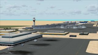 Screenshot 9 — Abu Dhabi International Airport Scenery
