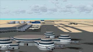 Screenshot 2 — Abu Dhabi International Airport Scenery
