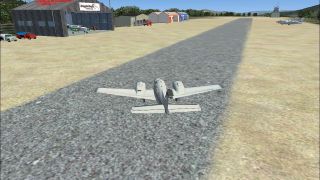 Screenshot 1 — Alpine Airfield Scenery