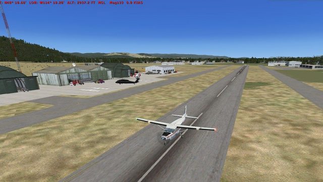 Screenshot 1 — Kalispell City Airport Scenery
